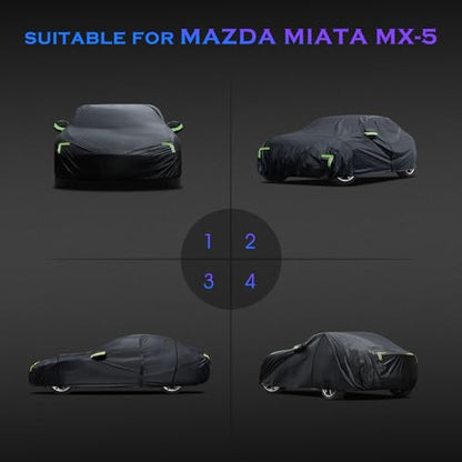 Car Cover Custom Fit for Mazda Miata MX