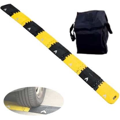 Portable 10ft Speed Bump Reflective Heavy Non