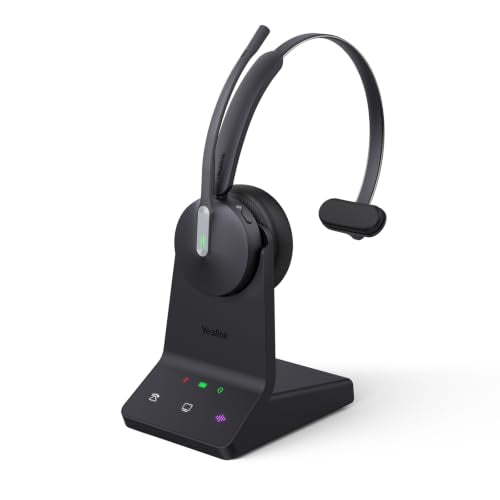 WH64 Mono DECT & Bluetooth Wireless Headset for Phone PC Mobile