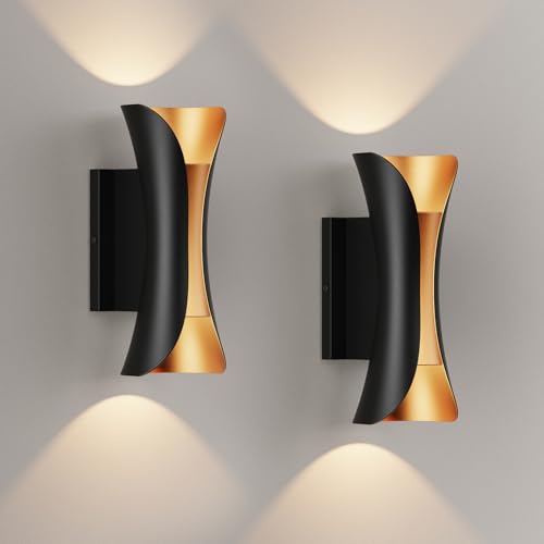 2 Pack Outdoor Wall Light (2 Count)
