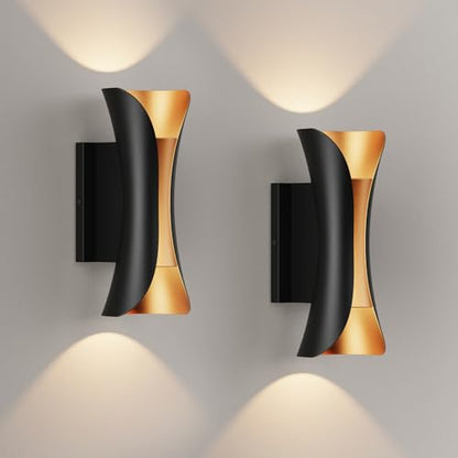 2 Pack Outdoor Wall Light (2 Count)