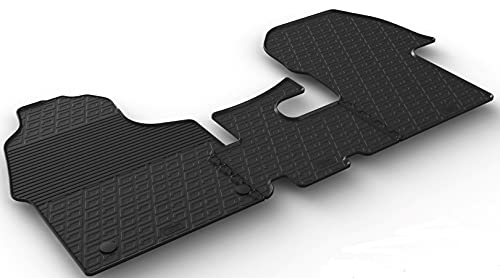 Rubber Floor Mats for Mercedes Sprinter RWD Air Vent 2019