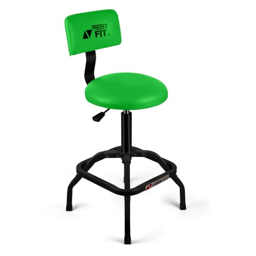 Shop Stool with Backrest