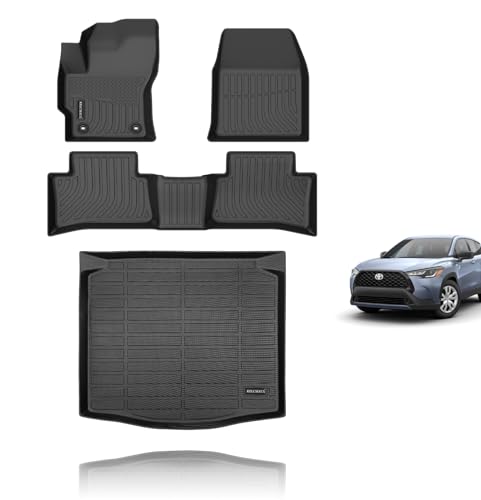 Floor Mats & Cargo Liner for 2026 2025 2024 2023 2022 Toyota Corolla Cross