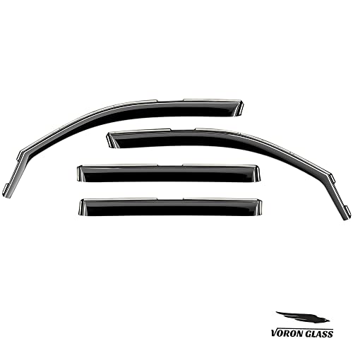in Channel Extra Durable Rain Guards for Volkswagen Atlas 2018