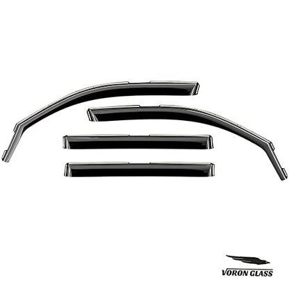 in Channel Extra Durable Rain Guards for Volkswagen Atlas 2018