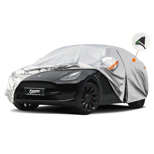 6 Layers Waterproof Car Cover for Tesla Model Y