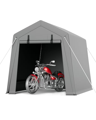 6 x 8 ft Carport Storage Shed