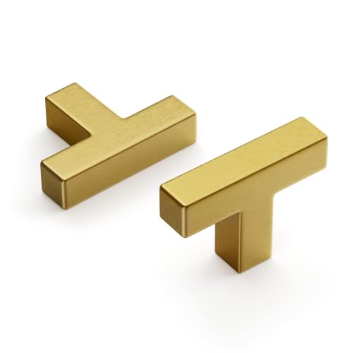 35 Pack Gold Cabinet Knobs Single Hole Gold Kitchen Handles