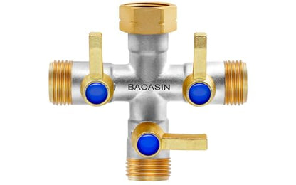 Brass Garden Hose Splitter