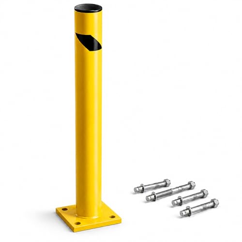 48 in Yellow Steel Bollard