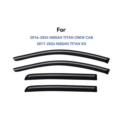 Window Visors Rain Guards for 2017