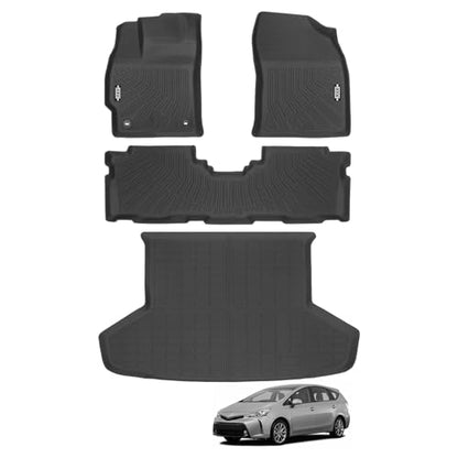 Custom Fit Floor Mats for Toyota Prius V 2012