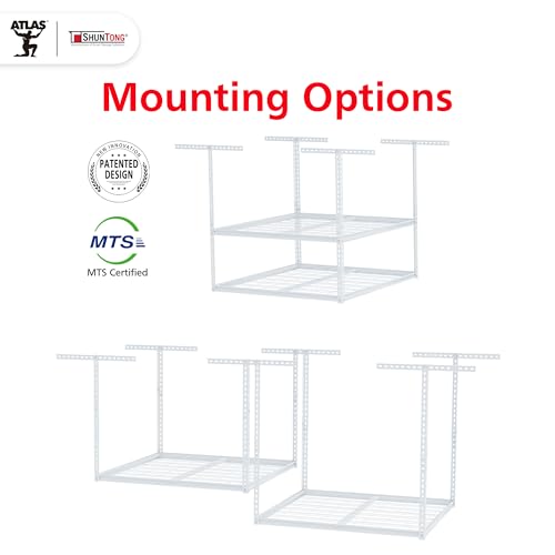 The Atlas Pro 4 x 8 ft Overhead Garage Storage Rack