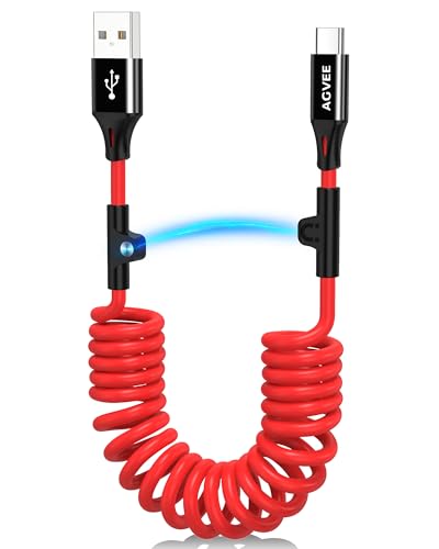 2 Pack 5ft Coiled USB (2 Count)
