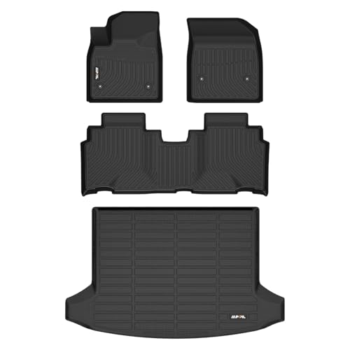 Floor Mats & Cargo Liner Set for 2024 2025 2026 Chevy Blazer EV & Honda Prologue All Weather Protection TPE Anti