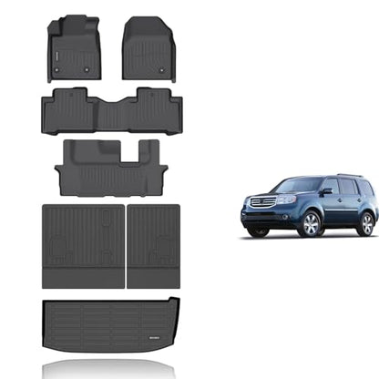 Floor Mats with Seatback Mats for Honda Pilot 2009