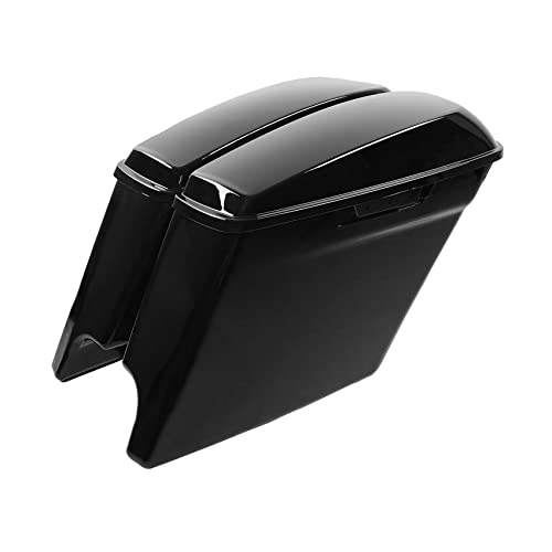 Motorcycle 5" Stretched Saddlebags Fit For Harley Touring 2014 (2 Count)