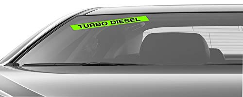 Ez line Vinyl Windshield Stickers 3 Dozen 15 Inch Chartreuse Slogan Dealership Pro Pack for Car Lots (36 Count)