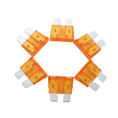 100 Pack Auto Fuses 5 AMP ATC