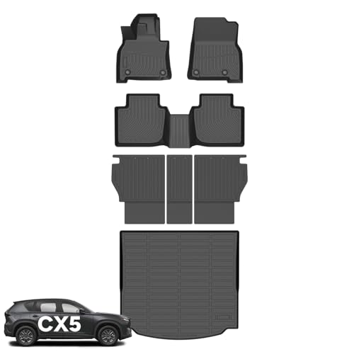 Floor Mats & Backseat Cargo Liner for Mazda CX5 2026