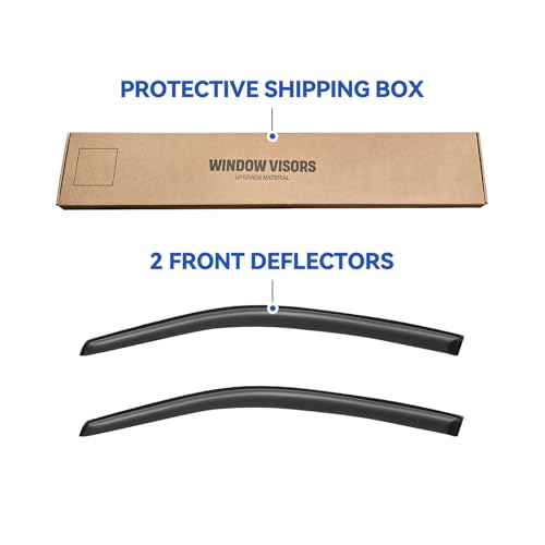 Window Visors Rain Guards for 2000 (2 Count)