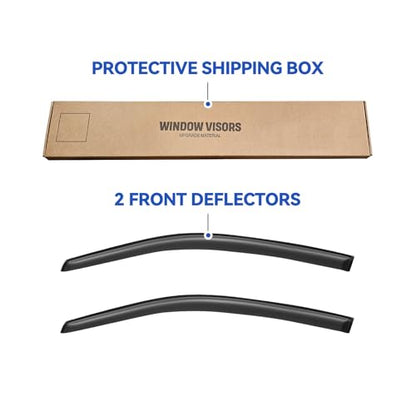 Window Visors Rain Guards for 2000 (2 Count)