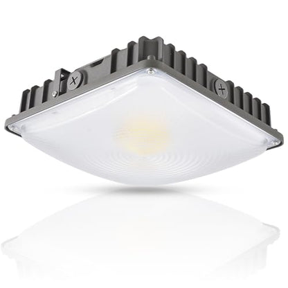 LED Canopy Garage Light 3CCT LED Gas Station Commercial Fixture Lights