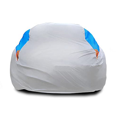 Waterproof Car Cover All Weather Snowproof UV Protection Windproof Outdoor Full car Cover
