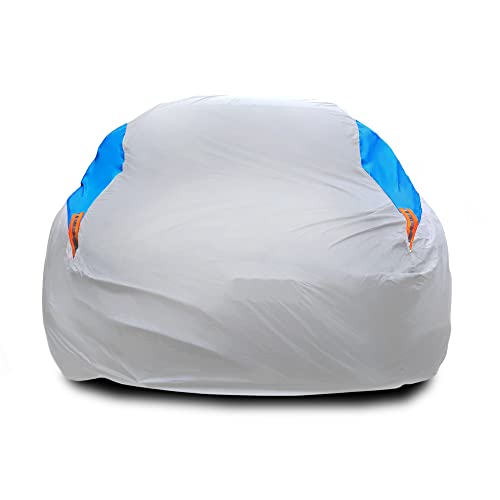 Waterproof Car Cover All Weather Snowproof UV Protection Windproof Outdoor Full car Cover