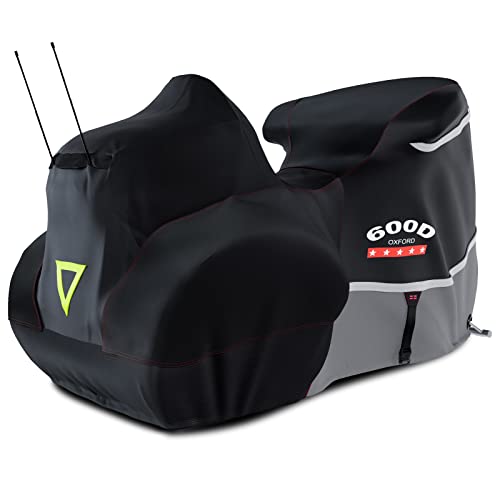 Trike Cover Motorcycle Cover Heavy Duty 600D Waterproof for Trike Models