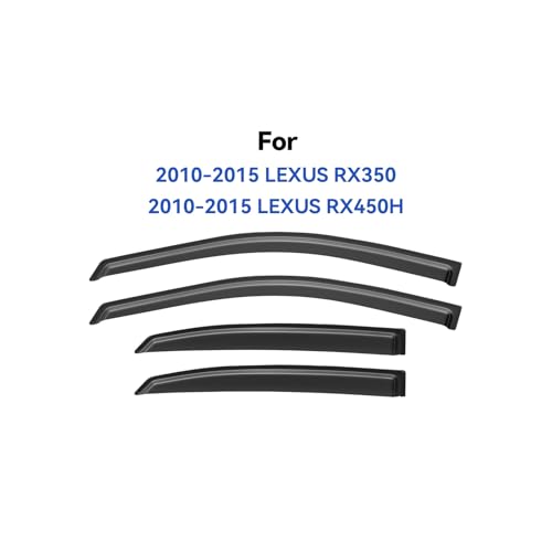 Window Visors Rain Guards for 2010 (4 Count)