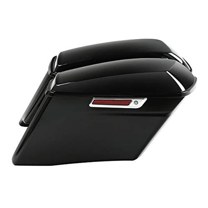 Motorcycle 4" Stretched Saddlebags Fit For Harley Touring 2014 (2 Count)