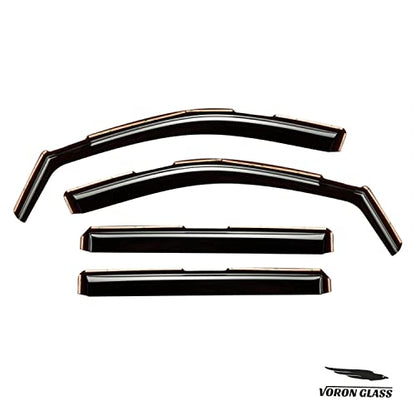 in Channel Extra Durable Rain Guards for Trucks GMC Sierra 1500 2019