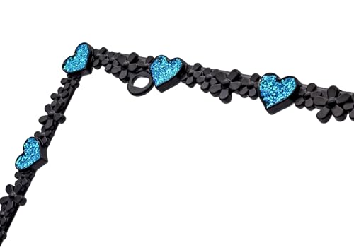 3D Shining Daisy Heart License Plate Frame from Pure Zinc Alloy Metal Perfect Plate Holder