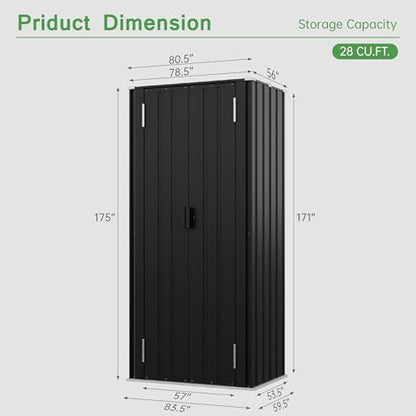 28 CU FT Storage Cabinet