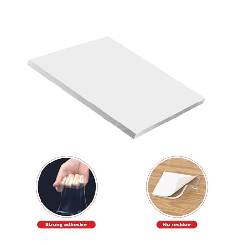 520pcs Double Sided Tape Wall Nano Sticky Dots Mounting Putty Two Sided Adhesive Strong Sticky Tack Multi (520 Count)