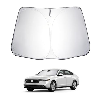 for 2024 2025 Honda Accord Windshield Sun Shade 2025 Honda Accord Windshield Sunshades Accessories Sunshade Cover Block UV Ray Front Window Sunshade