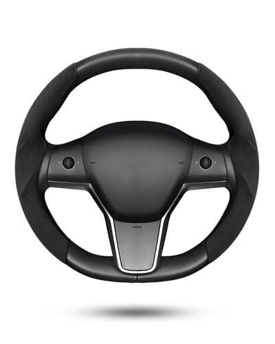 Custom Fit for Tesla Steering Wheel Cover