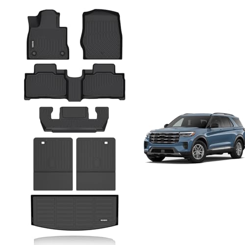 Floor Mats for Ford Explorer 6 Seats 2020