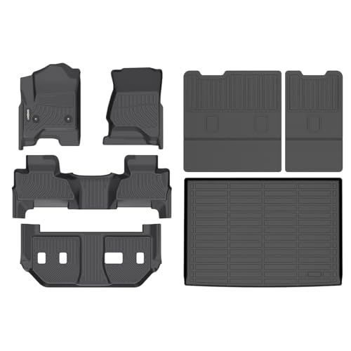 Floor Mats & Cargo Liner for Chevy Suburban &Yukon XL 2015
