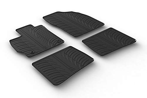 Rubber Floor Mats for Toyota Prius & Prius Plug