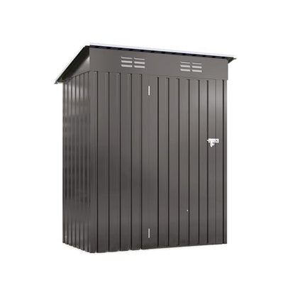 Outdoor Storage Shed 5x3x6FT Pitched Roof