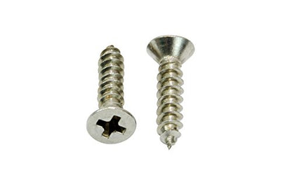 4 x 3 4 inch Stainless Flat Head Phillips Wood Screw (100 Count)