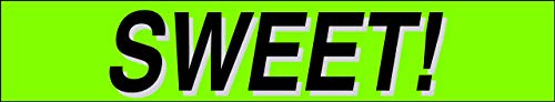 Ez line Vinyl Windshield Stickers 3 Dozen 15 Inch Chartreuse Slogan Dealership Pro Pack for Car Lots (36 Count)