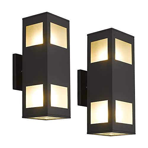 Porch Lights Outdoor Modern (2 Count)