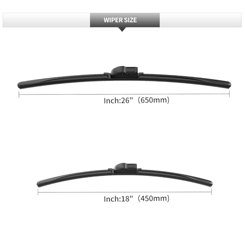Front Windshield Wipers for BMW 5 Series 2011