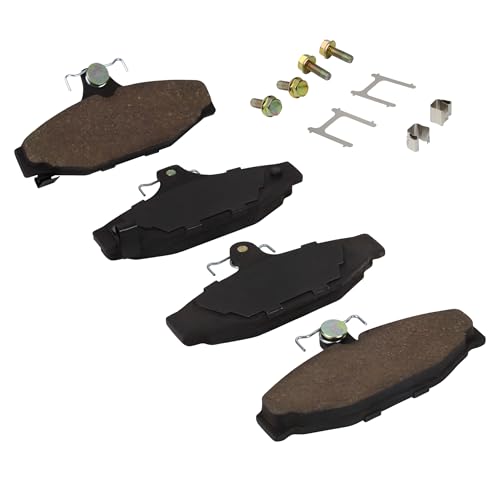 Rear Semi Metallic Brake Pads