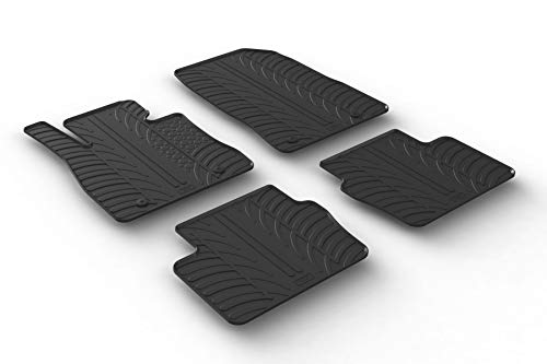 Rubber Floor Mats for Scion iA & Toyota Yaris iA 2016