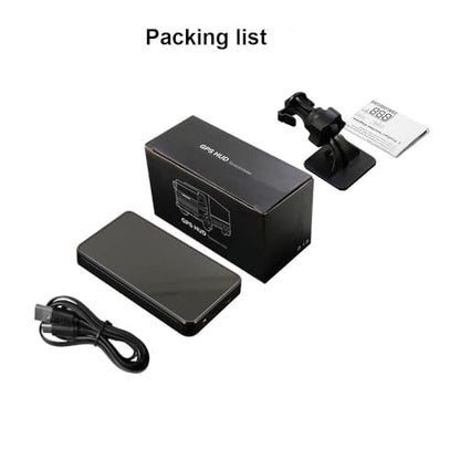 Digital GPS Speedometer Heads Up Display for Cars New HUD MPH Odometer Trip Meter for Trucks Golf cart All Vehicles